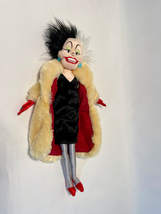 Cruella De Vil Plush from The Disney Store - $9.00