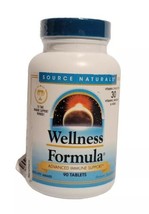 Source Naturals Wellness Formula Advanced Daily Immune Support 90 Tablet... - $19.79