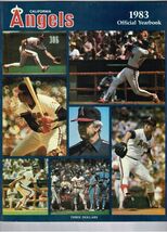 1983 MLB California Angels Yearbook Baseball Reggie Jackson Rod Carew Fr... - $29.67