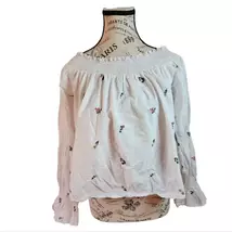 Zara Trafaluc Collection Floral Top Oversized Size Small - $15.00