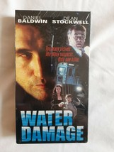 Water Damage Vhs 1999 Very Rare Horror Thriller New Sealed Baldwin Stockwell Nip - £19.63 GBP