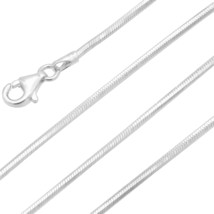 Sterling Silver Snake Chain Necklace Jewelry 18&quot; - £35.34 GBP