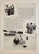 1968 Print Ad Heddon 205 Fishing Reels Made in Dowagiac,Michigan - $14.16