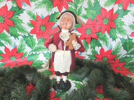 BYERS CHOICE CAROLER 1996 CRIES OF LONDON GINGERBREAD VENDOR MAN  12.5&quot;  B5 - £27.57 GBP