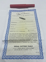 NEW Regal Cutting Tools 2-56 UNC-2B STI NoGo 0.0996 Thread Plug Gage  - $55.60