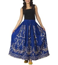 Women Wrap skirt Jaipur Indian Cotton Maxi 38&quot;(Free Size upto 46&quot;-XXXL)T... - $32.13