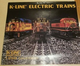 1998 K-Line Electric Trains  Calendar Printed in USA - $9.98