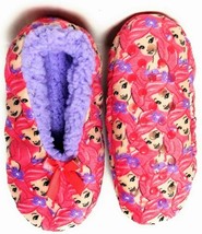 Disney Mermaid Fuzzy Babba Slipper Socks Size M/L Pink 1 Pair Gripper Bottoms - £8.15 GBP