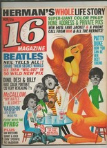 ORIGINAL Vintage November 1965 16 Magazine Beatles Sonny Cher Patty Duke - £19.77 GBP