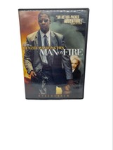 Man on Fire Action Adventure Thriller DVD Movie 2004 Denzel Washington Rated R - £6.77 GBP