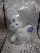 Vintage 1999 Pillsbury Doughboy Collectible 6&quot; Bean Bag Plush - NEW IN PACKAGE - £6.86 GBP