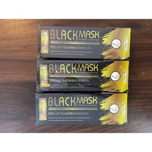 3 New BlackMask Blackhead Removal Peel-off Bamboo Charcoal Mask 3.17 fl oz - $23.36