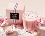 NEST Himalayan Salt &amp; Rosewater 3-Wick Candle 21 oz/600g Brand New in Box - $71.27