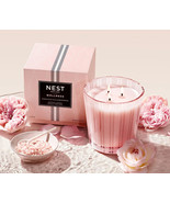 NEST Himalayan Salt &amp; Rosewater 3-Wick Candle 21 oz/600g Brand New in Box - £56.13 GBP