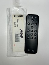 iHome IRZ14B Remote Control Black OEM NEW for RZ14, IW2 iPod Dock Stereo... - $11.83
