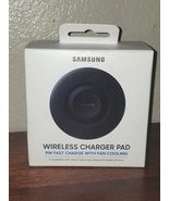 New OEM Genuine Samsung Wireless Charger Pad 9W Fast Charge With Fan Coo... - £23.53 GBP