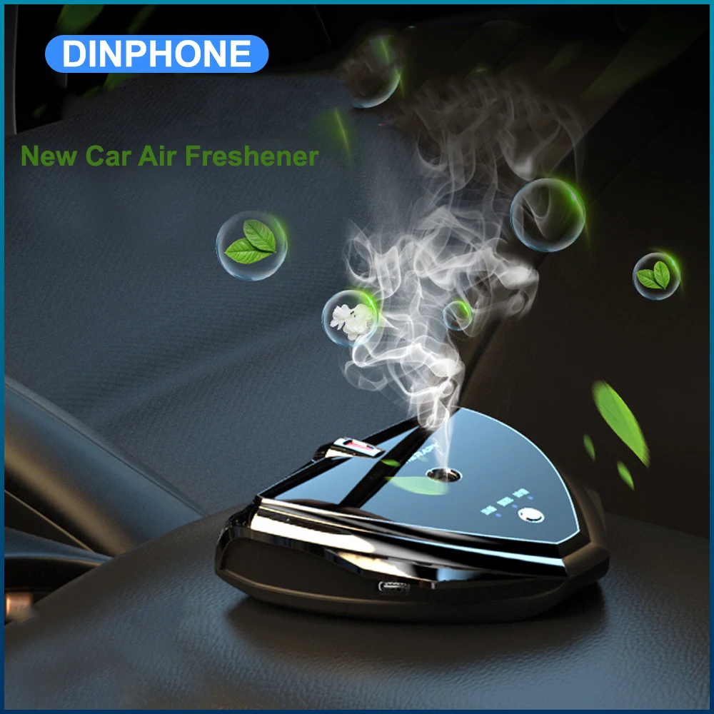 DINPHONE Car Air Freshener Smart Adjust Car Aroma Perfume Essential Oils - £27.08 GBP