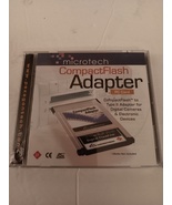 Microtech Digital FlashFilm CFA CompactFlash Adapter CF To PCMCIA Card NOS - £19.90 GBP