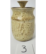 Late 1970&#39;s Studio Pottery Canister New Mexico Artist Elizabeth Birge - $105.00