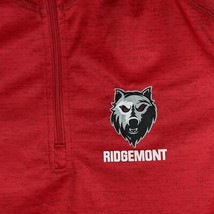Ridgemont Wolves Womens Exercise Shirt Size Medium Red Heather Has Thumb... - $12.91