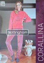 Pajamas Hot Women&#39;s with Button Fleece Winter PG35778 Nottingham Reef - $37.58