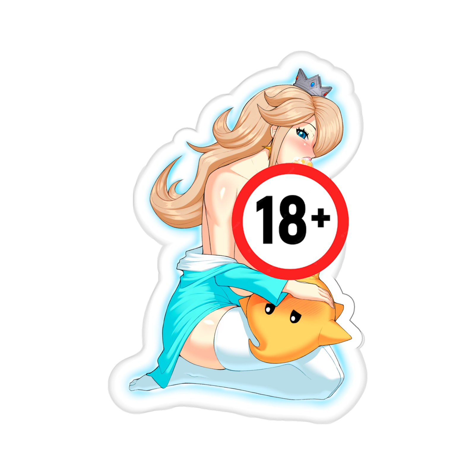 Erotic H Sticker: Rosalina&#39;s Luma Lip Service - $5.57+