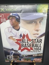 All Star Baseball 2004 Original Xbox Game Derek Jeter Complete  - £8.77 GBP
