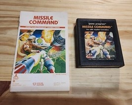 Missile Command Atari 2600 With Manual  - £7.56 GBP