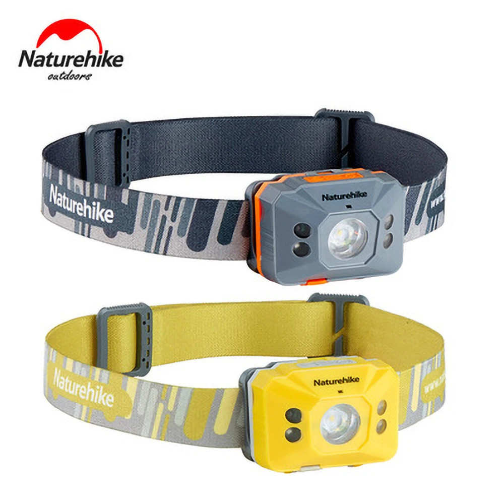 Naturehike Outdoor LED Portable Headlight Sensor Switch Ultra Light Waterproof - £21.70 GBP