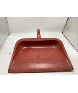 Vintage Rubbermaid DUSTPAN Dust Pan Heavy Duty Hard Rubber  Red - $68.54 CAD