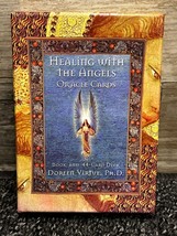 Healing With The Angels Oracle Cards w/ Guidebook by Doreen Virtue ~Vintage 1999 - £18.59 GBP
