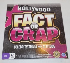Hollywood Fact or Crap Celebrity Trivia with Attitude 100% Complete Spin Master - £11.52 GBP