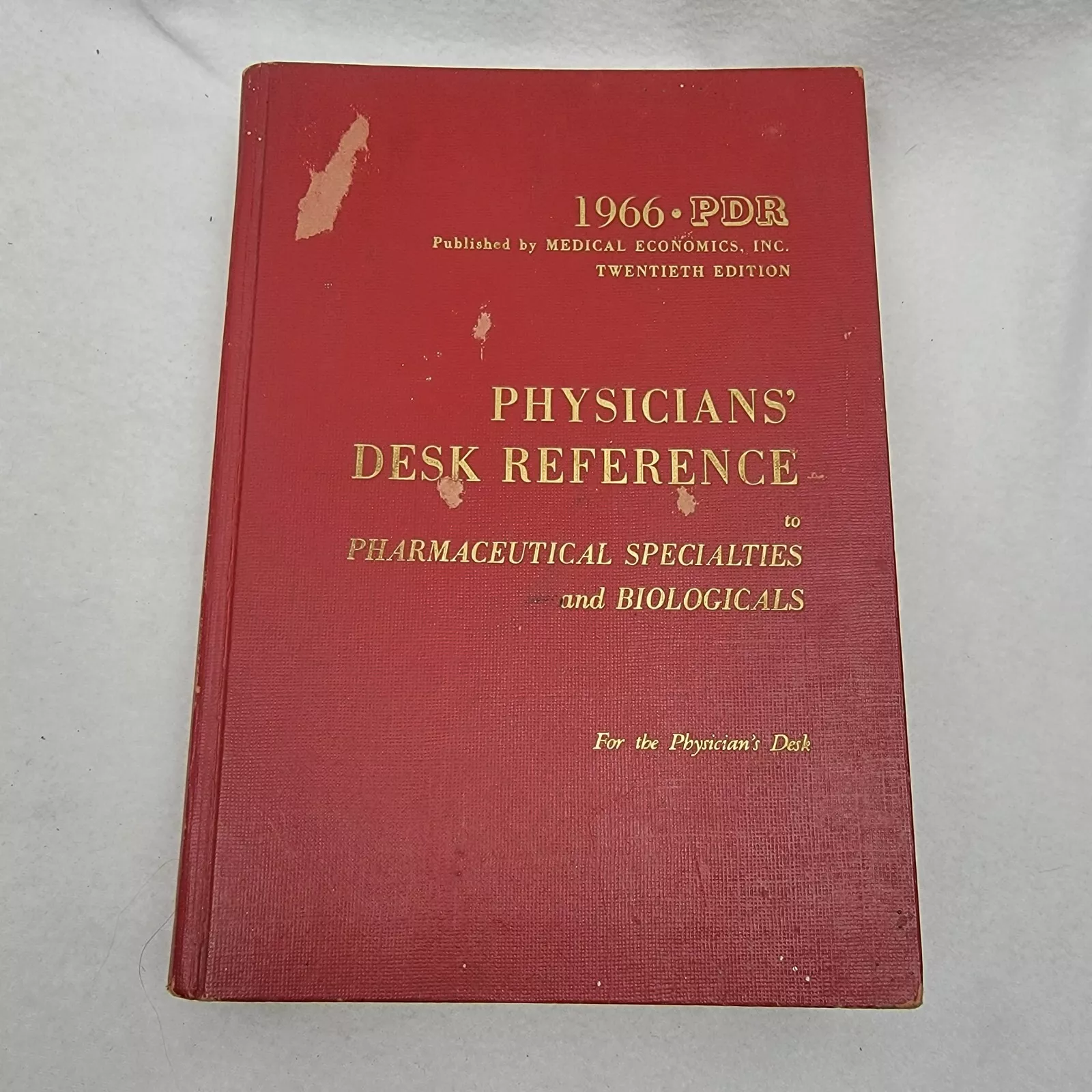 Physicians&#39; Desk Reference (20th edition, 1966) - £39.76 GBP