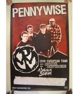 Pennywise Strike Anywhere A Wilhelm Cri 2010 Allemand Tour Affiche Conce... - €38,45 EUR