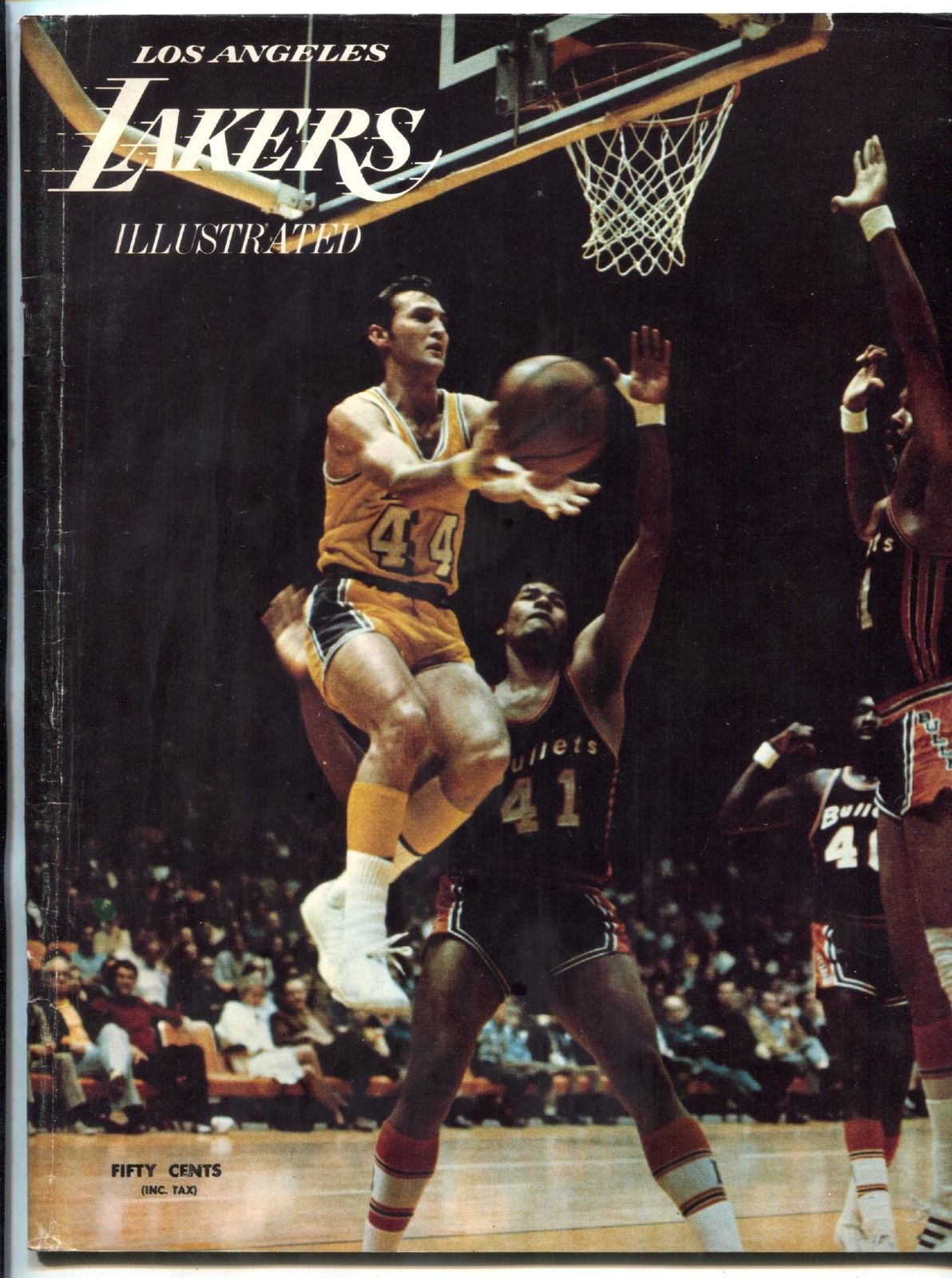 Primary image for LA Lakers vs Boston Celtics Basketball Program March 18 1970