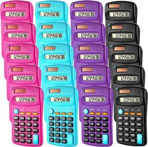 12 Pack Pocket Size Mini Calculator Basic Calculators for Students 8 Digit - $30.99