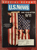 U S News World Report Magazine September 16 2002 9/11 2001 One Year Later - £11.29 GBP