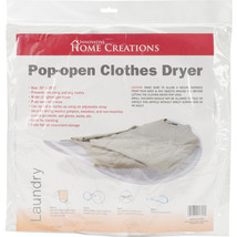 Innovative Home Creations Collapsible Sweater Dryer-30&quot;X29.5&quot; White - £15.39 GBP