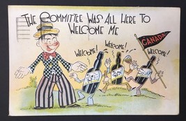 Vtg Comic PC The Committee Was All Here To Welcome Me Posted - £3.20 GBP