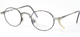 Renegade 2009 2 Antique Silver /Demi Unique Rare Eyeglasses 49-20-140mm Italy - £44.63 GBP