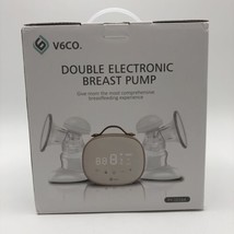 V6CO Double Electric Breast Pump Kit Rechargeable Lightweight &amp; Compact PY-1016A - £76.72 GBP