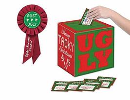 Ugly Christmas Sweater Party Supplies: Contest for Ugliest Sweater - Includes Vo - £13.65 GBP
