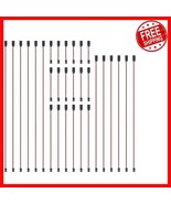 Multi-Length 3-Pin Extension Cables for RC Servos - 30 Connectors Included - $495.41 MXN