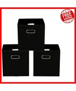 Durable Fabric Cube Organizer with Handle, 11x11 - Ideal for Clutter-Fre... - €19,11 EUR