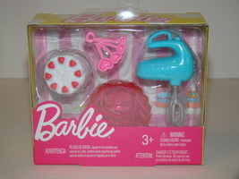 Barbie - Baking - Accessories Set - £9.50 GBP