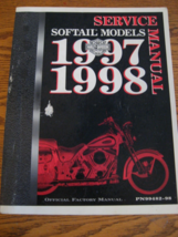 1997 1997 Harley-Davidson Service Shop Manual Catalog Softail FX FL Fatb... - $107.91