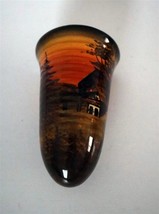 Gorgeous SMF Schramberg Beautifully Glazed 6&quot; Majolica Wall Pocket c1950  - £26.34 GBP