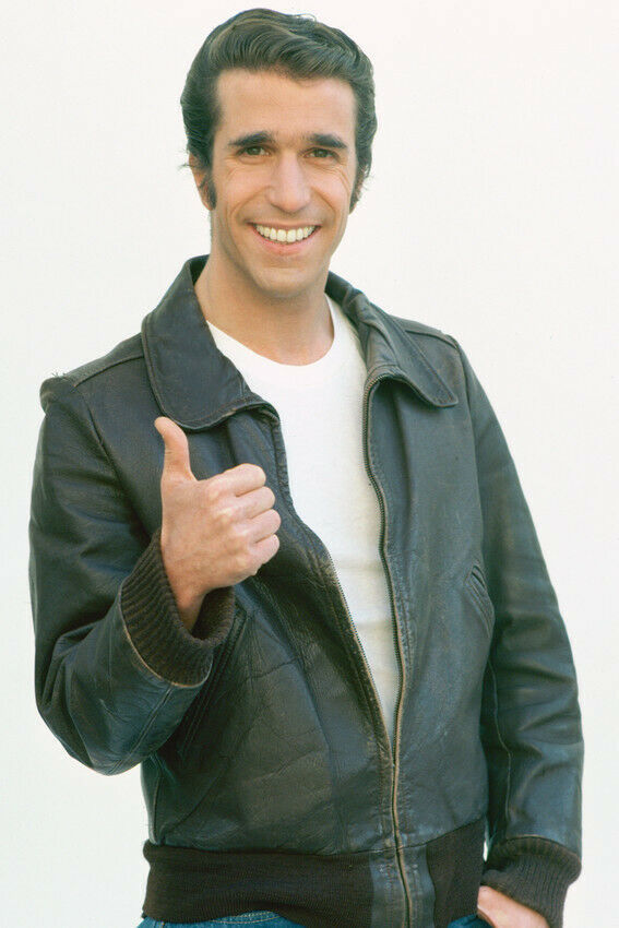 HENRY WINKLER HAPPY DAYS THUMBS UP FONZIE 36X24 POSTER
