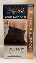 Copper Fit Elite Air Back Support Brace with Airflow Technology, Adjustable - $206.22 MXN