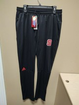 New Adidas Climalite Womens Warm Up Pants N.C. State Wolfpack SZ Small 199BW - £18.97 GBP